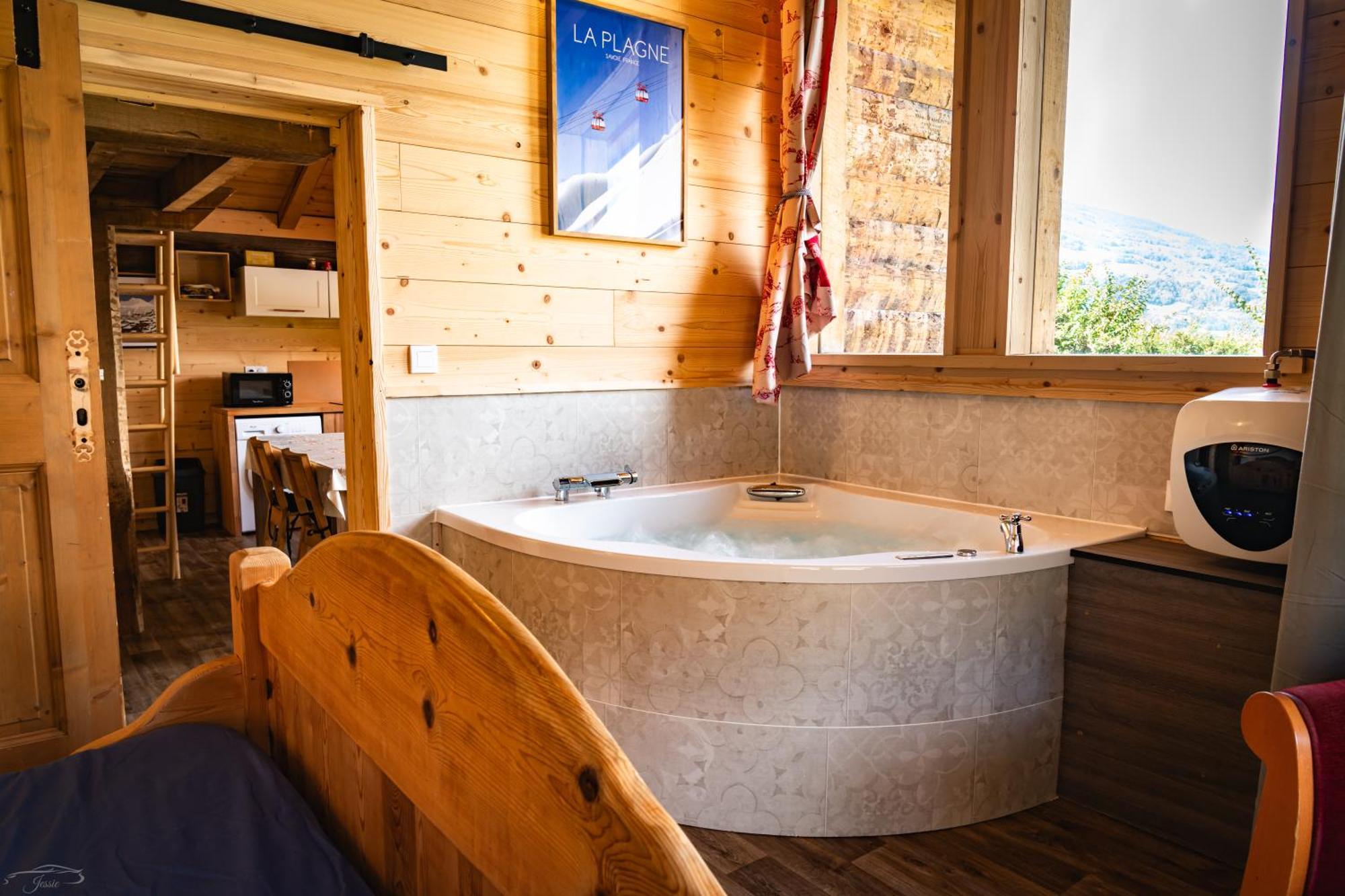 Chalet Balneo Billard La Plagne Savoie Vue Top Zewnętrze zdjęcie